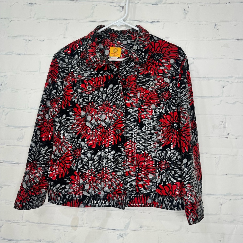 Ruby Rd‎ size 1X/16W petite jacket/top